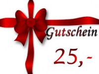Gutschein 25€